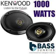 Kenwood KFC-S6976EX - 1000 Watts a Pair 3 Way 6x9 Car Van Parcel Shelf Speakers