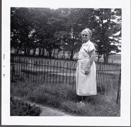 Vintage photograph cemetery - photograph,