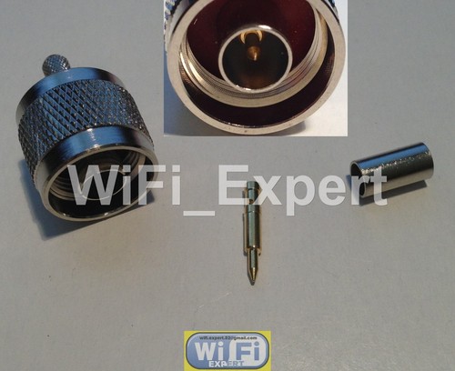 Type male crimp connector - type,