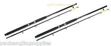 2 x  Sea Fishing Tackle Boat Rods 6ft 
