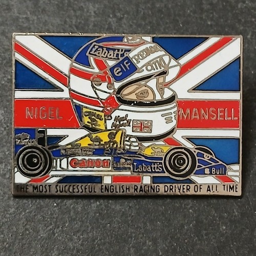 1992 nigel mansell lapel - mansell,