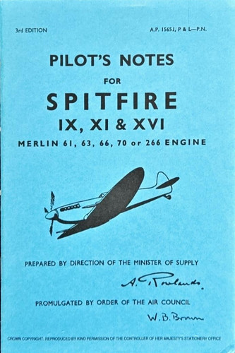 Spitfire xvi merlin - ix,, xi