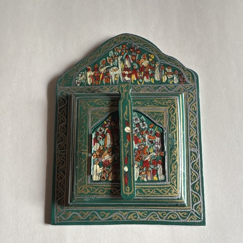Vintage moroccan hand painted - moroccan,