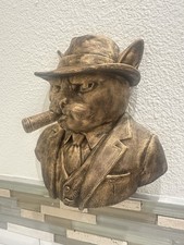 Mob boss cat wall sculpture - boss,