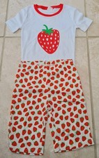Mini Boden Girls Cosy short Sleeve Pyjamas SET AGE 6 Years BRAND NEW SAMPLE G4