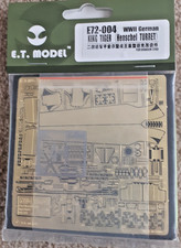 ET Model 1/72 E72-004 WWII KING TIGER (Henschel Turret) Dragon 7240