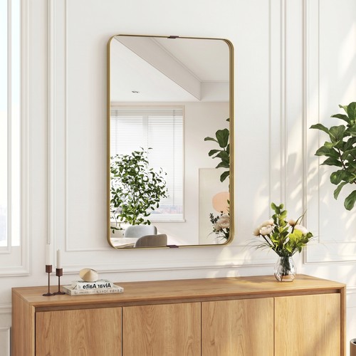 Wall mirror with elevated - mirror,