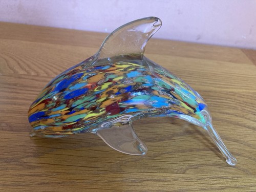 Multi coloured art glass - coloured,