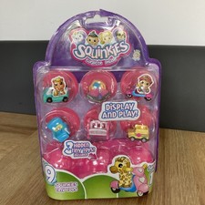 Squinkies tiny toys pack of 9