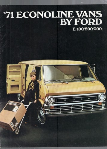 1971 ford econoline - ford, vans