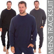 Mens Crew Neck Top Track Pants