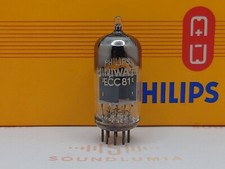 1x Philips ECC81 12AT7 Foil D