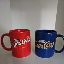 2 x McVities  Mugs , Digestive biscuits &  jaffa cakes Vintage Retro