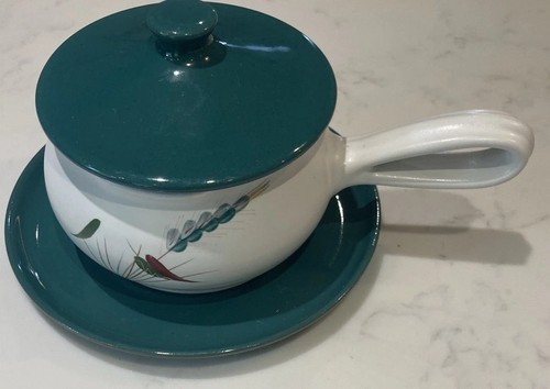 Denby wheatsheaf sauce boat - denby,
