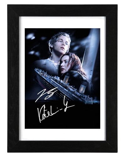 Dicaprio winslet signed - winslet,