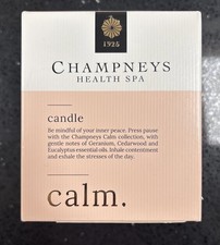 Champneys - Health Spa - Calm Candle - 200g New & Sealed
