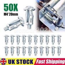 50PCS M4 20mm Jack Nuts Car