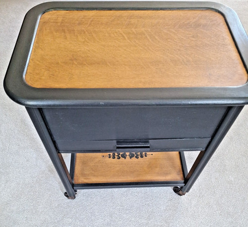 Vintage oak refurbished - vintage,