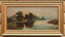 Antique Victorian oil