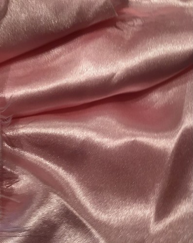 Silky satin pink - fluid, bridal
