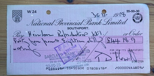 1968 cheque national - 1968,