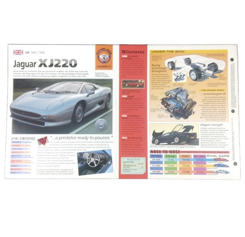 Vtg jaguar xj220 1992 1994 - jaguar,
