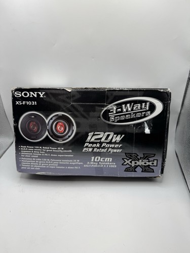 Sony xplod f1031 way car - sony,