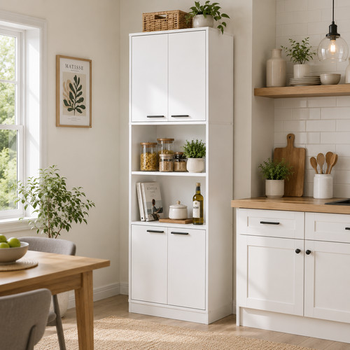 Kitchen pantry cupboard tall - kitchen,