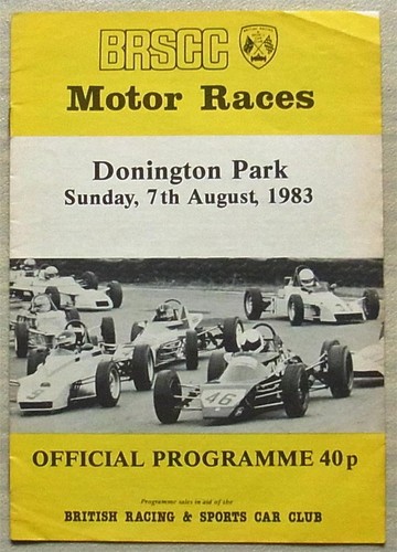 Donington aug 1983 - aug,