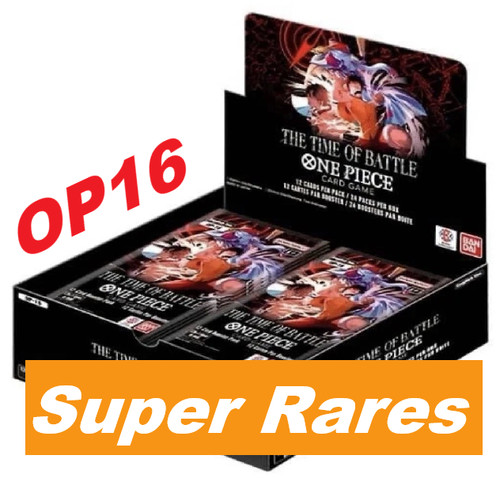 Op16 super rares one piece - super,