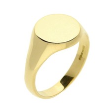 18ct Yellow Gold Gents Signet