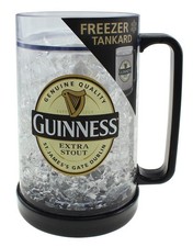 Guinness Freezer Tankard Official Pint Glass Ice Gel Mug Chilled Beer Gift