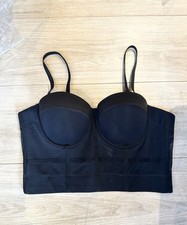 Black Basque Top Size Medium B