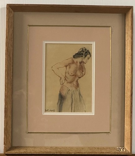 Beautiful original red chalk - beautiful,