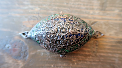 Antique ornate sterling silver - ornate,