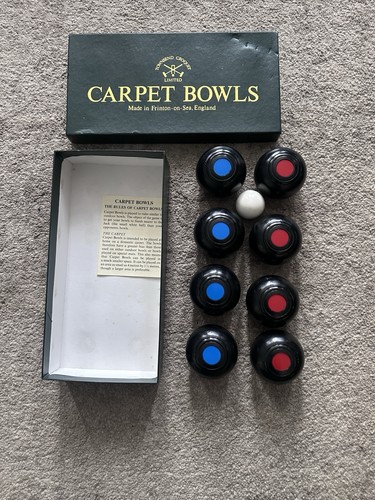 Vintage mini carpet bowls - vintage, by