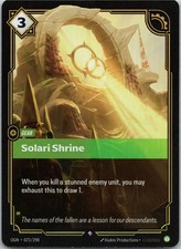 Riftbound Solari Shrine Rare