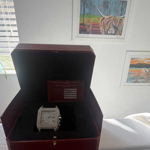Cartier santos 100 - 100, w20073x8
