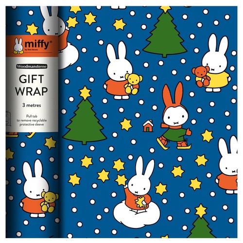 Miffy christmas roll wrap - miffy,