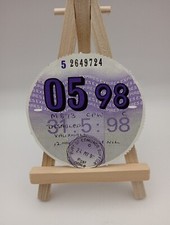 Vintage DISABLED VAUXHALL PLG