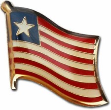 Liberia Country Flag Bike