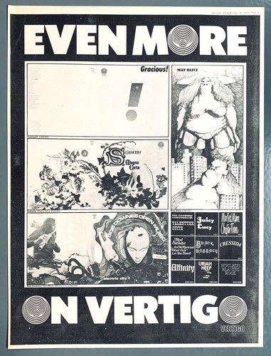 Vertigo swirl 1970 - vertigo,