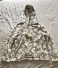 Woman’s Lipsy grey and white heart pyjamas set size XL