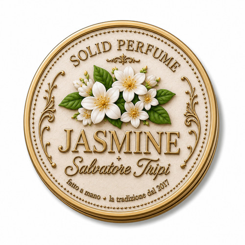 Jasmine solid perfume - solid, 15g