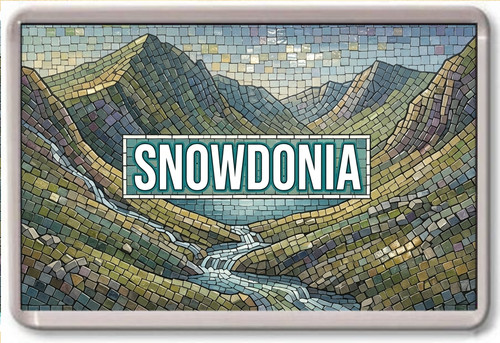 Fridge magnet snowdonia - magnet,