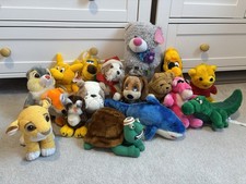 Joblot Of Vintage Soft Toys /