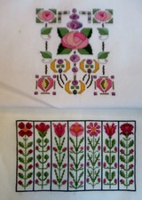 2 x Completed Cross Stitch