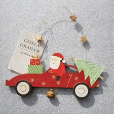 Gisela graham wooden santa - graham,