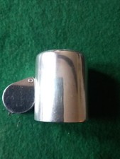 Hallmarked Silver ~ Chester 1910 ~ Simple Design ~ With Glass Liner 