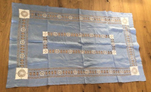 Vintage embroidered linen - vintage,